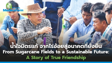 น้ำใจมิตรแท้ จากไร่อ้อยสู่อนาคตที่ยั่งยืน From Sugarcane Fields to a Sustainable Future: A Story of True Friendship