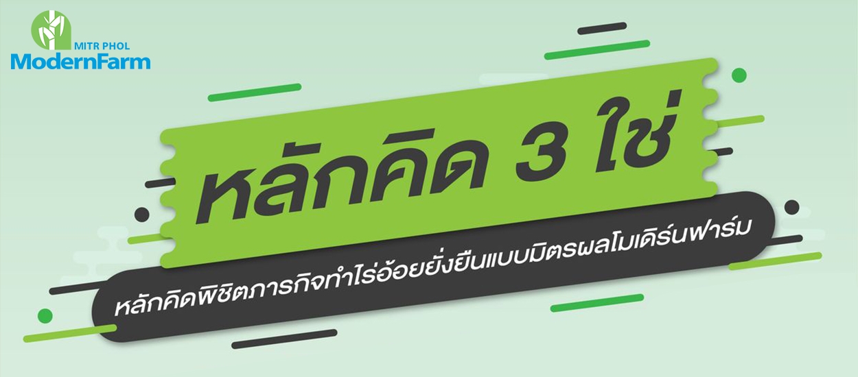 หลักคิด 3 ใช่ พิชิตภารกิจทำไร่อ้อยยั่งยืนแบบมิตรผลโมเดิร์นฟาร์ม