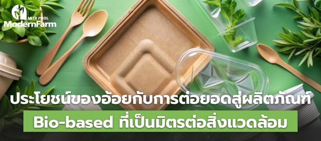 ประโยชน์ของอ้อยกับการต่อยอดสู่ผลิตภัณฑ์ Bio-based ที่เป็นมิตรต่อสิ่งแวดล้อม