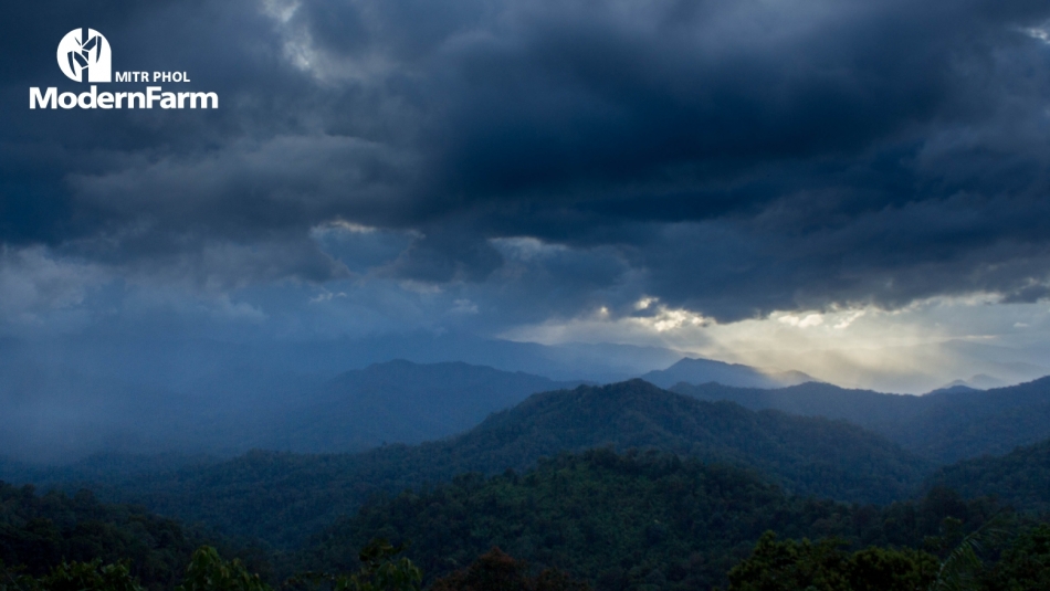 กรมอุตุฯ ประกาศเตือนอากาศแปรปรวน ฝนตก-ลมแรง ก่อนอุณหภูมิลด