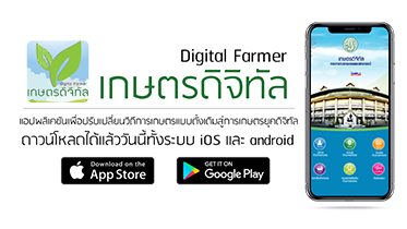 Digital Farmer แอปพลิเคชั่นคู่เกษตรกรไทย
