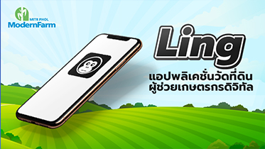 Ling แอปพลิเคชั่นวัดที่ดิน ผู้ช่วยเกษตรกรดิจิทัล