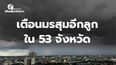 3-4 พฤษภาคม 2561 เตือนมรสุมอีกลูกใน 53 จังหวัด