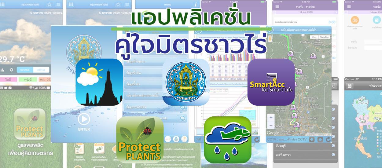 แอปพลิเคชั่นคู่ใจมิตรชาวไร่