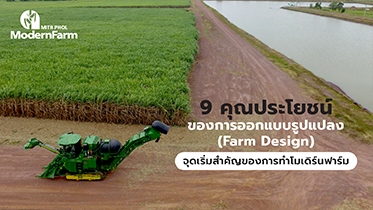 9 คุณประโยชน์ของการออกแบบรูปแปลง (Farm Design) จุดเริ่มสำคัญของการทำโมเดิร์นฟาร์ม 