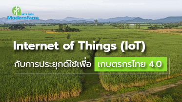 อินเตอร์เน็ตในทุกสิ่ง กับการประยุกต์ใช้เพื่อเกษตรกรไทย